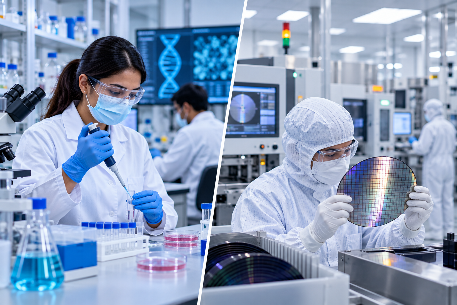 Biotech and Semiconductor Industry