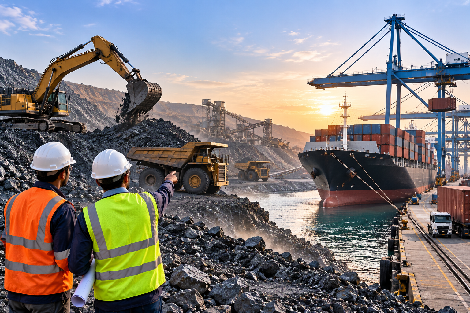 Mining and Shipping Industry