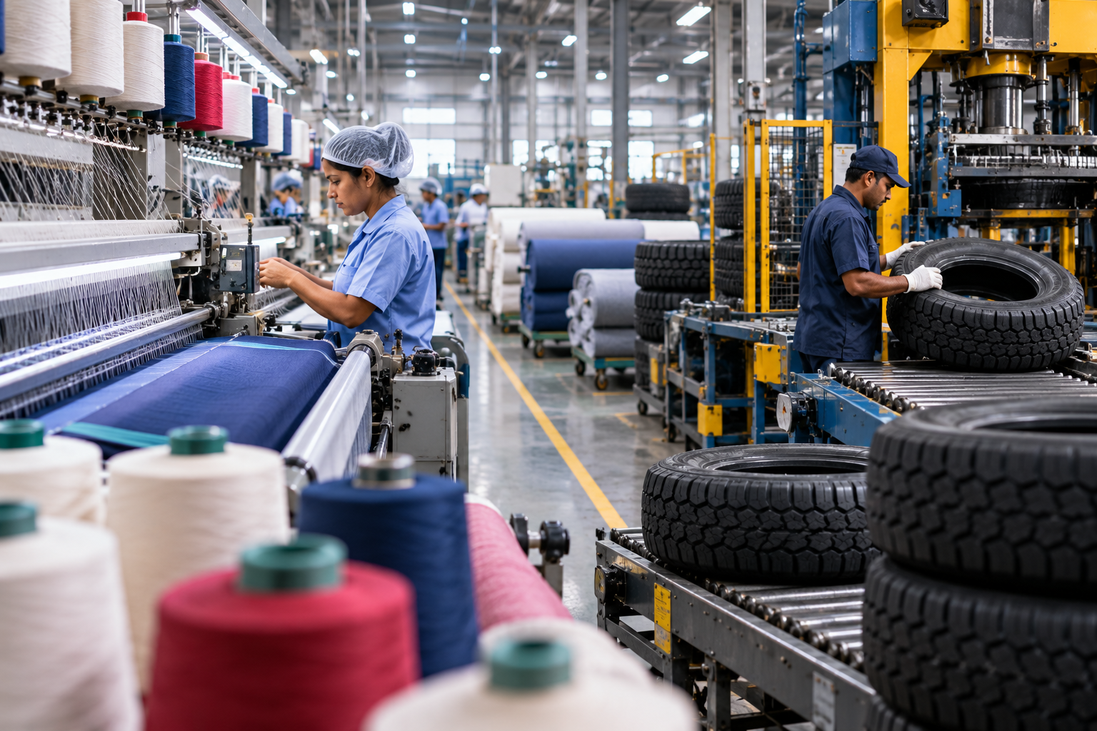 Textile and Tyre Industry
